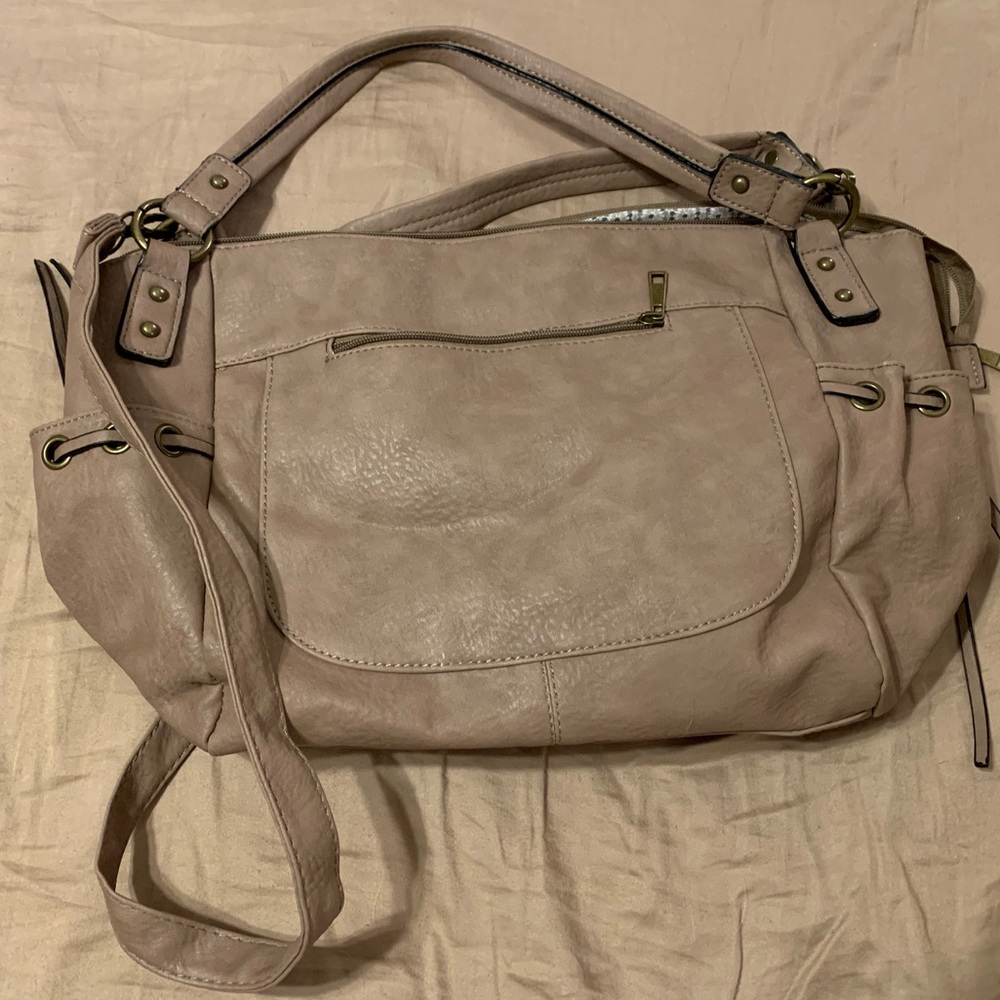 Leather large purse